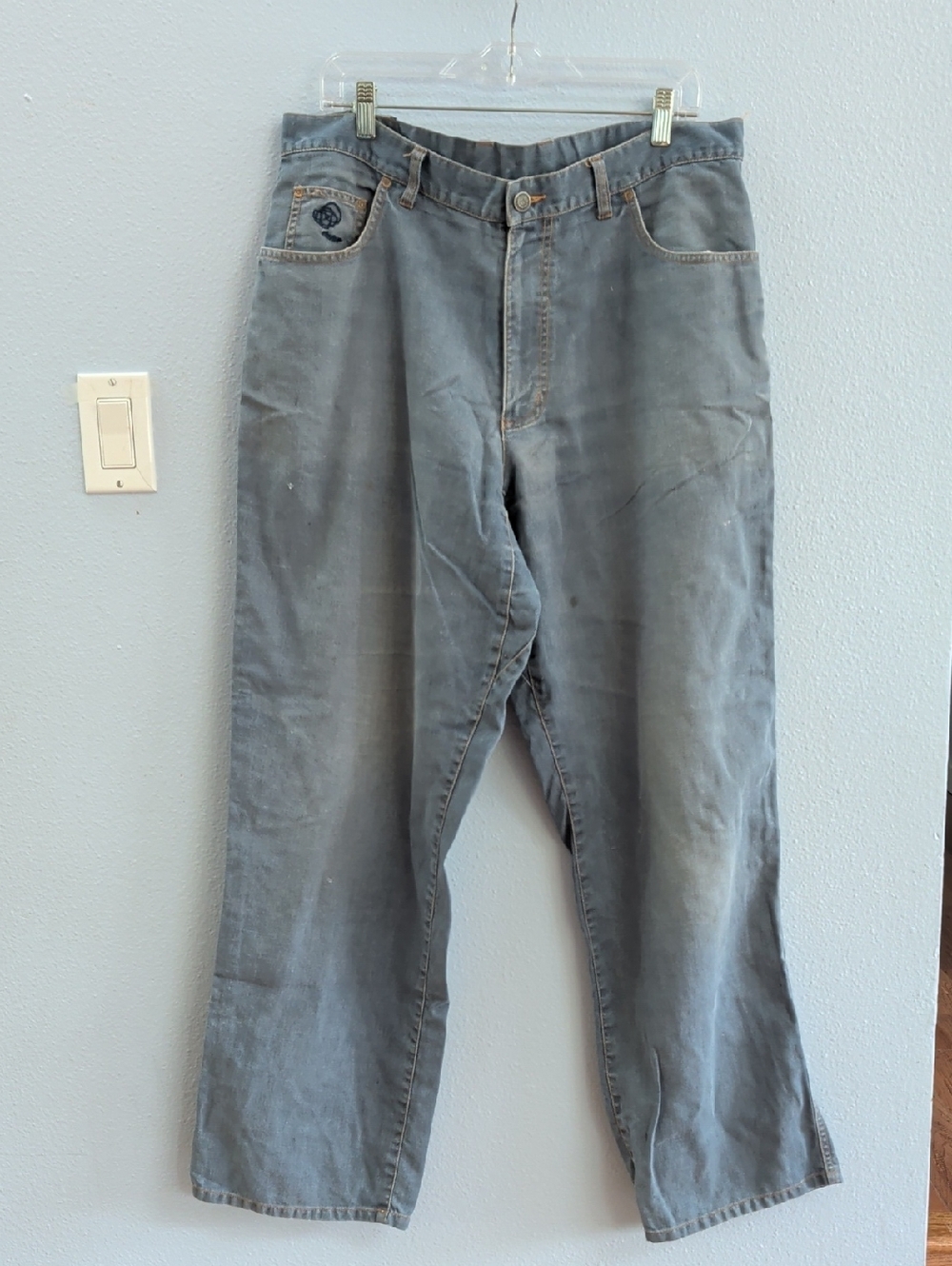 Patagonia High Wire Hemp Rhythm Men's Casual Jeans Vintage 90s